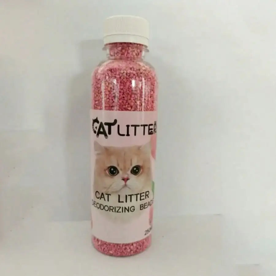 Fresh Scent Cat Litter Deodorizer Beads - Natural Plant-Based Odor Eliminator For Clean & Fragrant Pet Environments