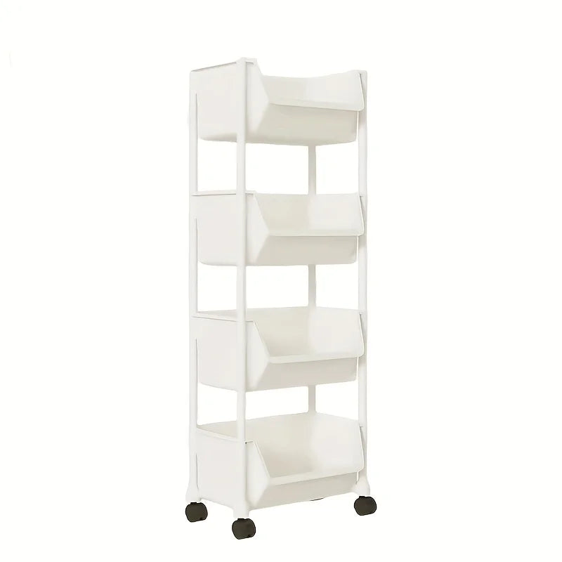 5-layers With wheels storage shelves,bathroom organizers and storage,storage cabinet,rolling cart,use for home and kitchen
