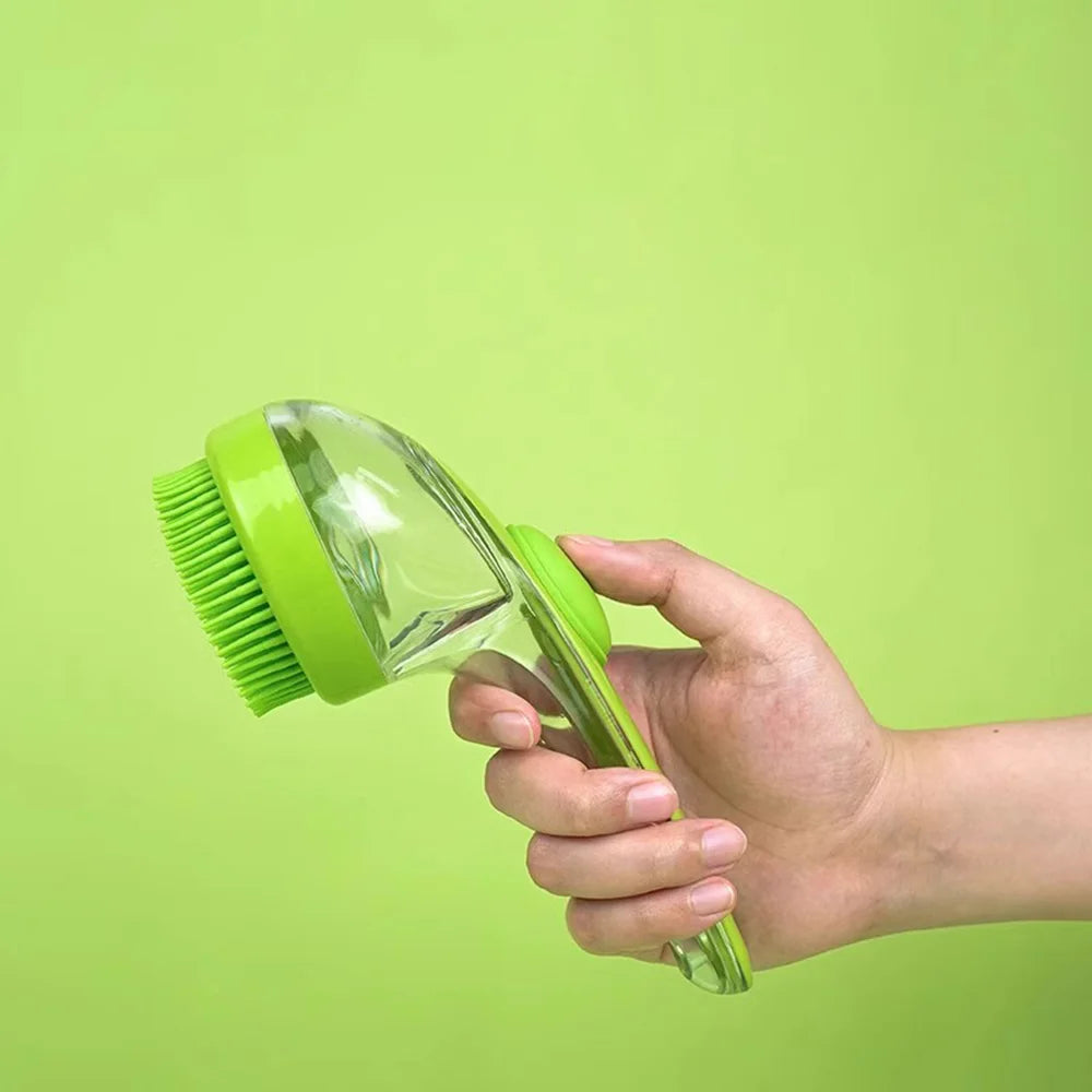 Pet Bath Brush for Small Dogs & Cats: Specialized Dog Washing Tool, Massage Scrub Brush - Pet Bathing Essential for