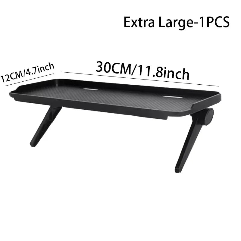 TV Screen Top Storage Shelf Adjustable Computer Monitor Desktop Screen Top Storage Rack Router Shelf Rack Home Organizer