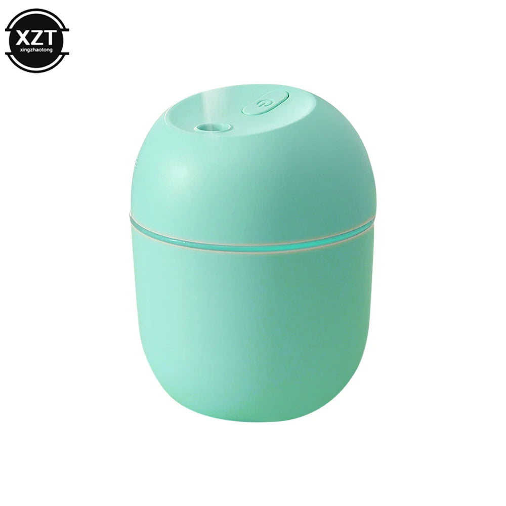 220ml USB Humidifier Atomizer Aroma Oil Diffuser Mute Air Humidifier with Night Lamp for Car bedroom Cool Mist Sprayer
