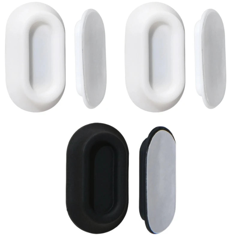 Magnetic Remote Control Holder Strong Self-Adhesive Wall Mount Bracket for TV Conditioner Remotes Universal Household Organizer