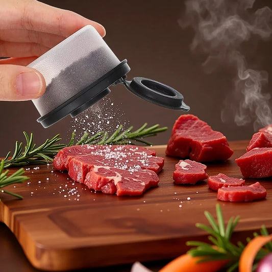 1/4pcs Kitchen Seasoning Jar Mini 50ml Dustproof Insect-proof Salt Pepper Sugar Cocoa Powder Sprinkle Seasoning Tools