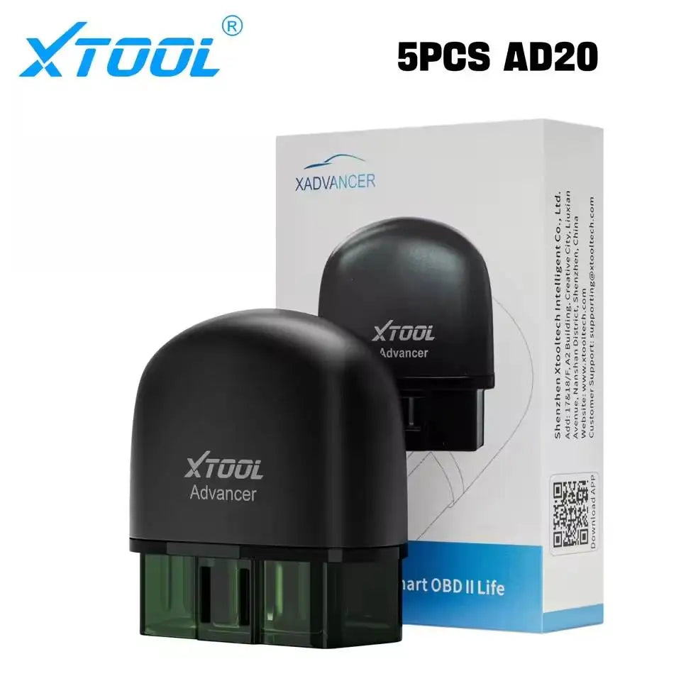 XTOOL AD20 Mini Bluetooth OBD2 Scanner – Read & Clear Fault Codes Easily