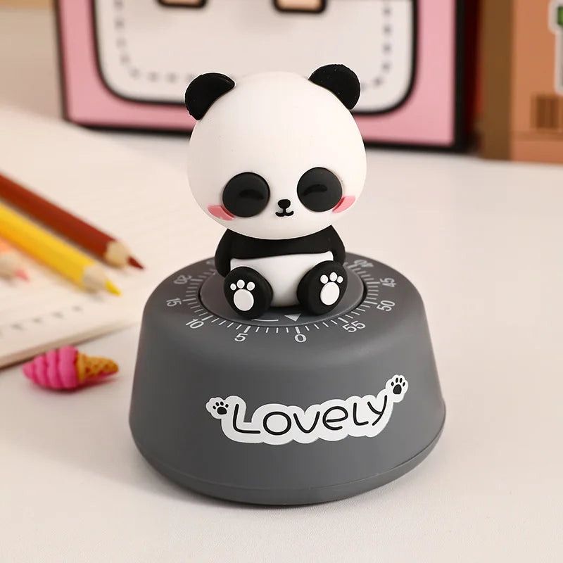 Creative cartoon cute pet timer decoration cute student desktop office decoration kitchen timer