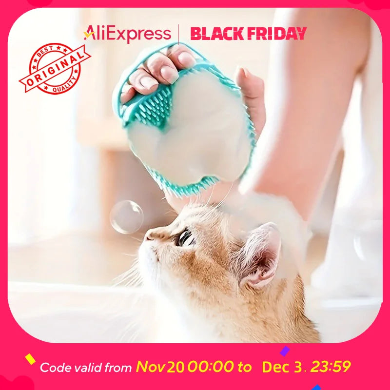 1-Pack Deshedding Tool for Dogs - Christmas Pet Grooming Kit for Reducing Hair on Furniture & Carpet