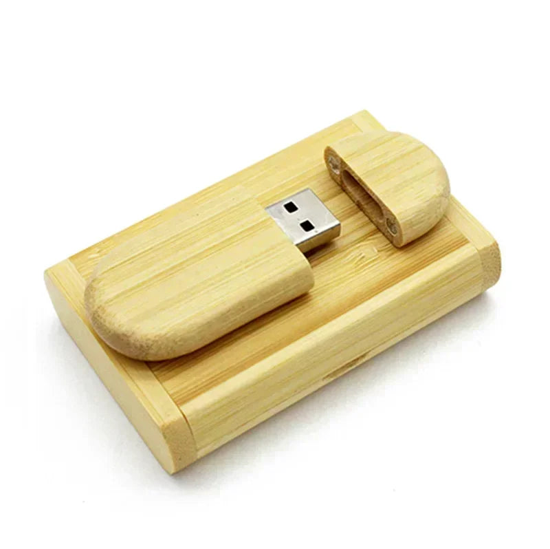 JASTER USB Flash Drive 2.0 128GB Memory Stick  Wooden/bamboo Free Logo Pendrive 4GB 8GB 16GB 32GB  64GB Pen Drive Wedding Gifts