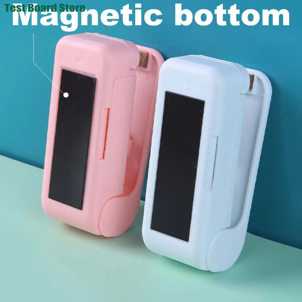 Mini Plastic Hot Bag Sealing Machine Portable Food Packaging Sealing Machine Snack Bag Sealing Clip Kitchen Household Tools