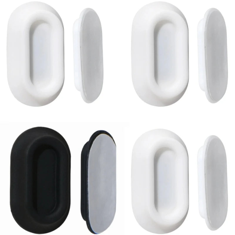 Magnetic Remote Control Holder Strong Self-Adhesive Wall Mount Bracket for TV Conditioner Remotes Universal Household Organizer