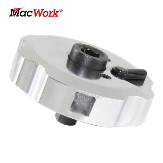 MacWork 2-in-1 Mini Double Function Thumbwheel Ratchet Wrench 1/4in. Drive Ratchet Handle Dual Head Mini Finger Ratchet