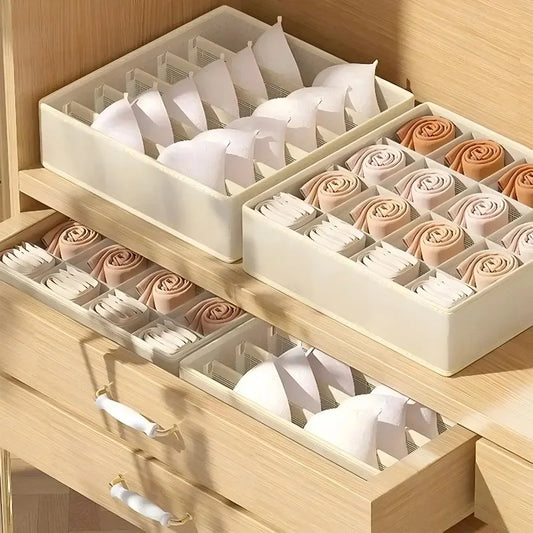 Cabinet Underwear Organizer Drawer Clothes Organizer Boxes Closet Organizer for Underwear Bra Sock Underpants Storage Organizers