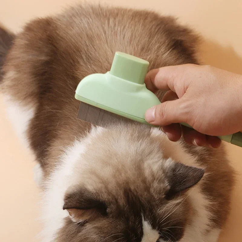 Pet Cat Comb Cat and Dog Hair Removal Brush Cleaning Hair Cleaner Beauty Cleaning Supplies Cat and Dog Universal Pet Supplies