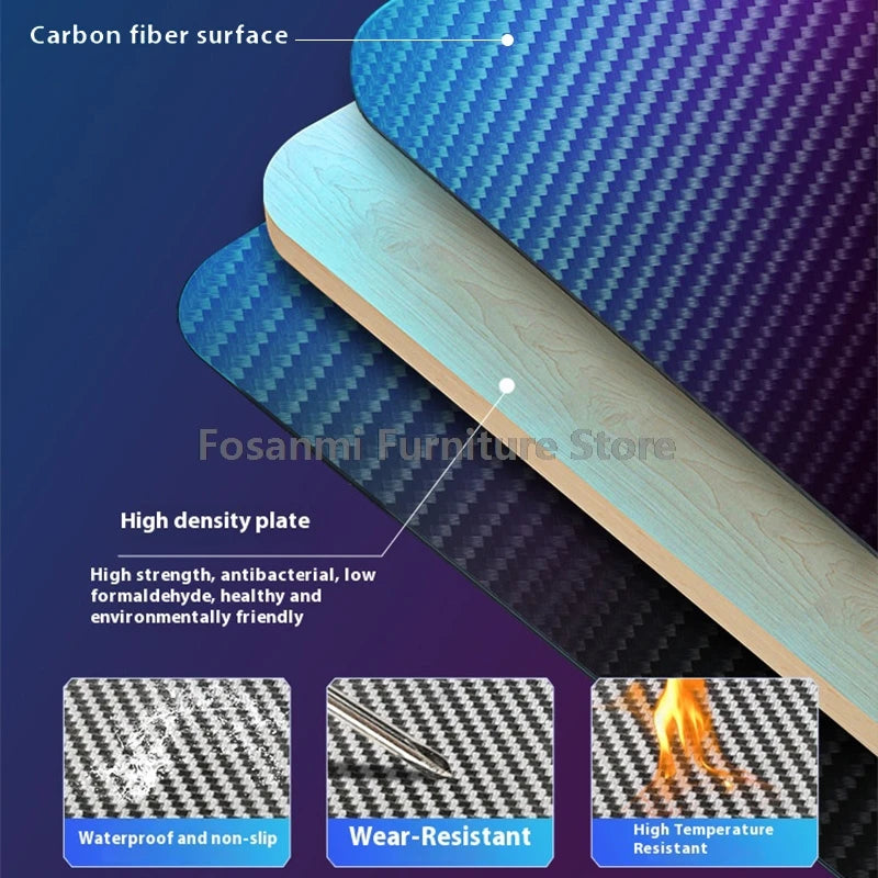 Ergonomic Motorized Computer Table Height Adjustable Electric Sit-Stand Black Gaming Desks Gamer Standing Desk for Home Office