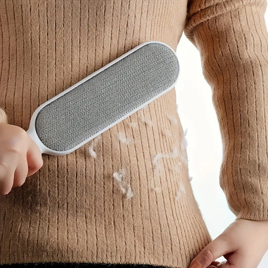 Reusable Pet Hair Removal Brush-Double-Sided Electrostatic Adsorption, Suitable for Cats and Dogs, Ideal for Furniture Clothing