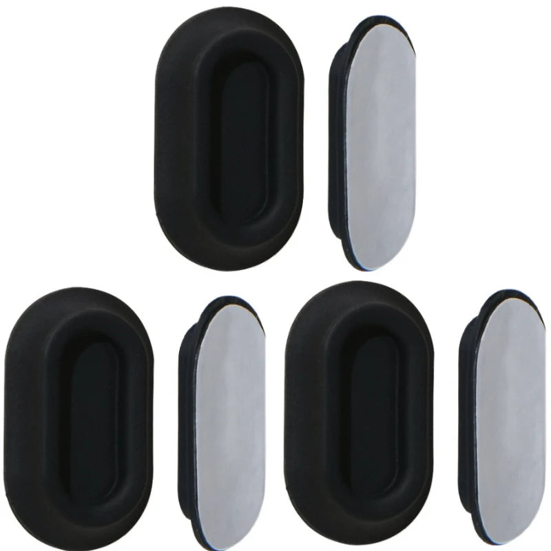 Magnetic Remote Control Holder Strong Self-Adhesive Wall Mount Bracket for TV Conditioner Remotes Universal Household Organizer