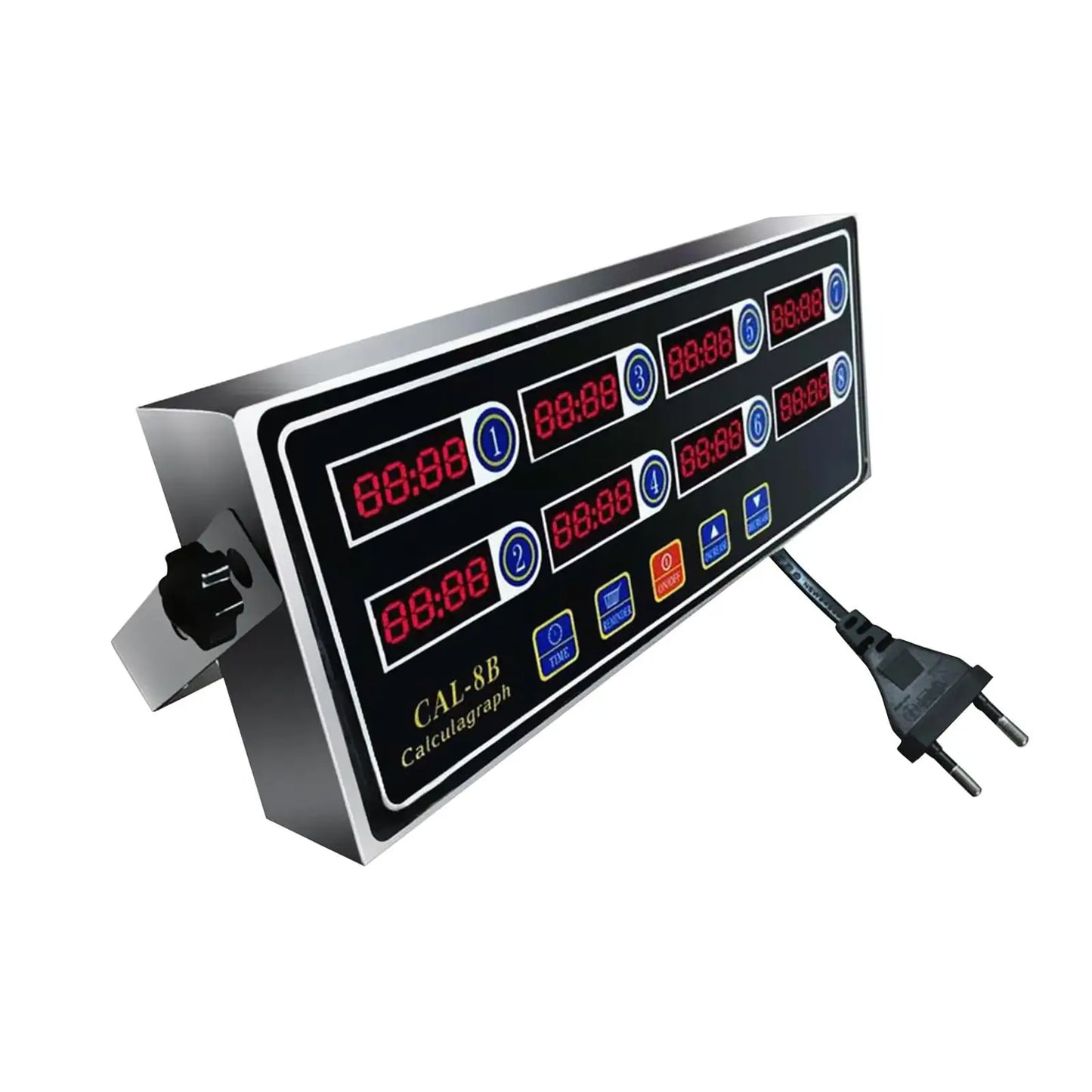 Commercial 8 Channels Digital Kitchen Timer Restauran Timer for Kitchen Home