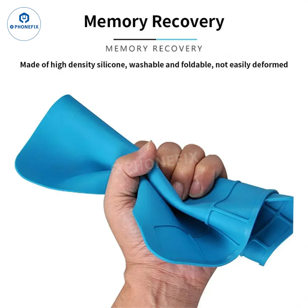 Anti-static ESD Soldering Silicone Mat Insulation Repair Pad Heat Insulation Working Mat Soldering Station Kit Repair Pad