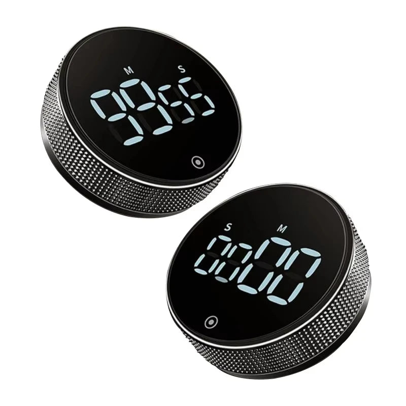 Magnetic Kitchen Timer Digital Timer Kitchen Shower Study Stopwatch LED Counter Alarm Remind Manual Electronic Countdown