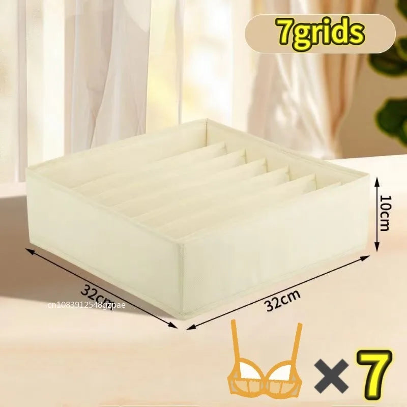 Cabinet Underwear Organizer Drawer Clothes Organizer Boxes Closet Organizer for Underwear Bra Sock Underpants Storage Organizers