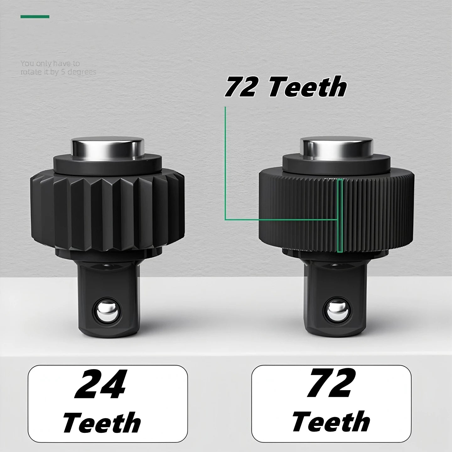 1/4，3/8，1/2 Inch Drive Socket Adjustable Ratchet Wrench Extendable Handle Wrench 72-Tooth Quick-Release Reversible