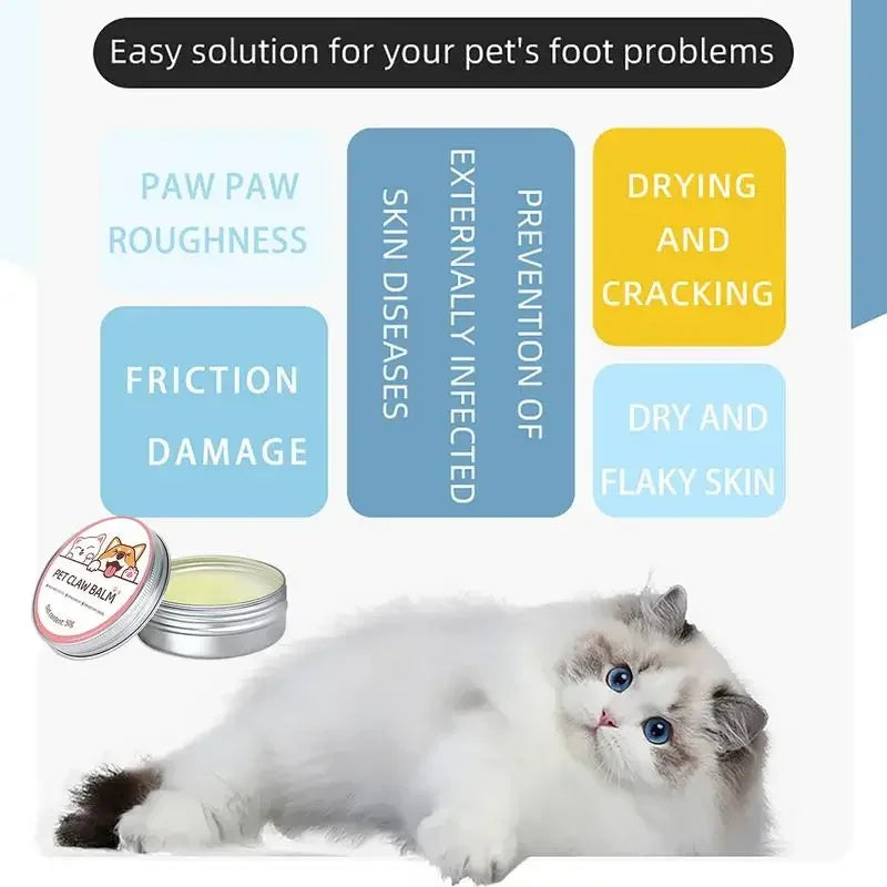50g Pet Foot Moisturizing Cream Household Cat Paw Cream Dog Paw Cat Paw Winter Care Dog Foot Moisturizer