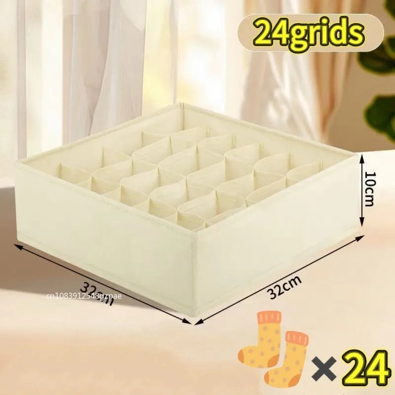 Cabinet Underwear Organizer Drawer Clothes Organizer Boxes Closet Organizer for Underwear Bra Sock Underpants Storage Organizers