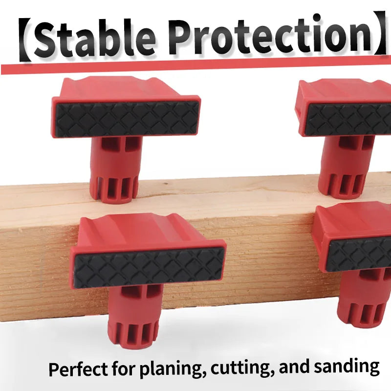 4Pcs Woodworking Bench Dogs for Positioning Workbench Peg Brake Dogs Hole Baffle 20mm Stopper Workshop Table Limit Block Tools