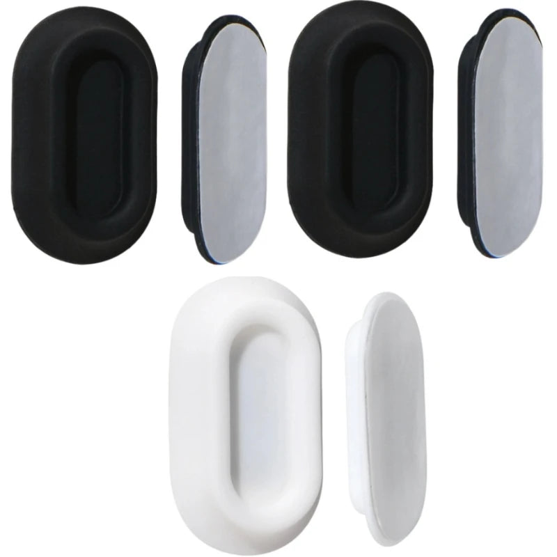 Magnetic Remote Control Holder Strong Self-Adhesive Wall Mount Bracket for TV Conditioner Remotes Universal Household Organizer