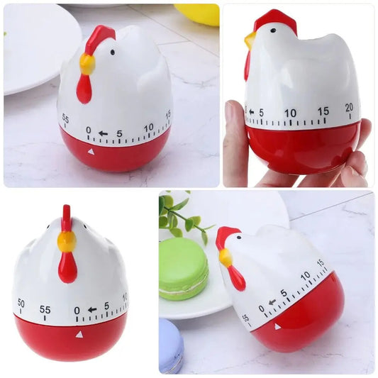 Timer Kitchen Chicken Cooking Bakingegg For Alarm Countdown Timers Manual Chef 60 Kids Reminder Up Wind Mechanical Pattern
