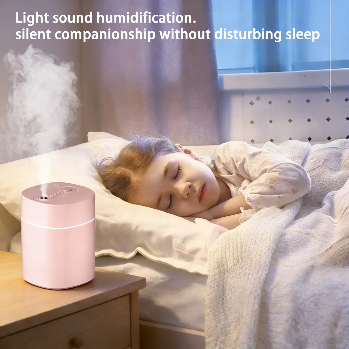 200ML Mini Air Humidifier USB Aroma Diffuser Essential Oil Purifier Mist Maker Colorful Lights humidificador For Home Car Office