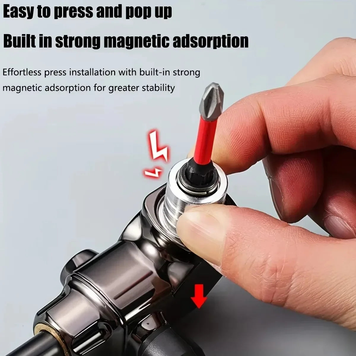 90 Degree Right Angle Screwdriver Holder Drive Bit Angle Extension Electric Screw Driver Power Tool Accessories