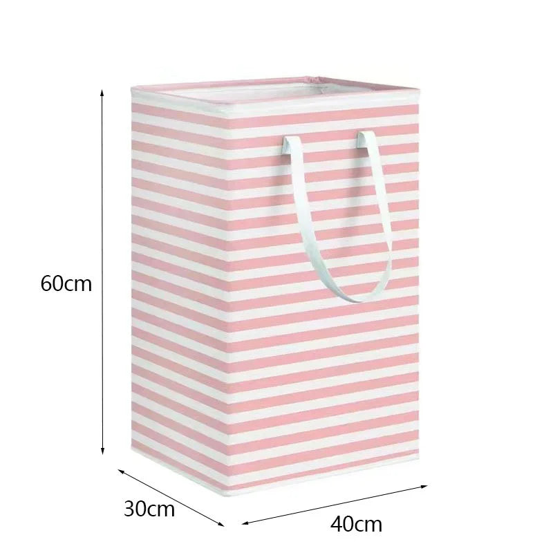 75L Large Laundry bags Baskets with Handles Durable Dirty Clothes Hamper Storage Basket for Home Dorm Hotels Laundry 40*30*60cm
