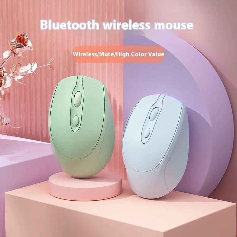 Rechargeable Bluetooth Mouse Laptop PC Tablet Gaming Working Mouse 2.4G USB Receiver Mouse for iPad Macbook Laptop Wireless Mice
