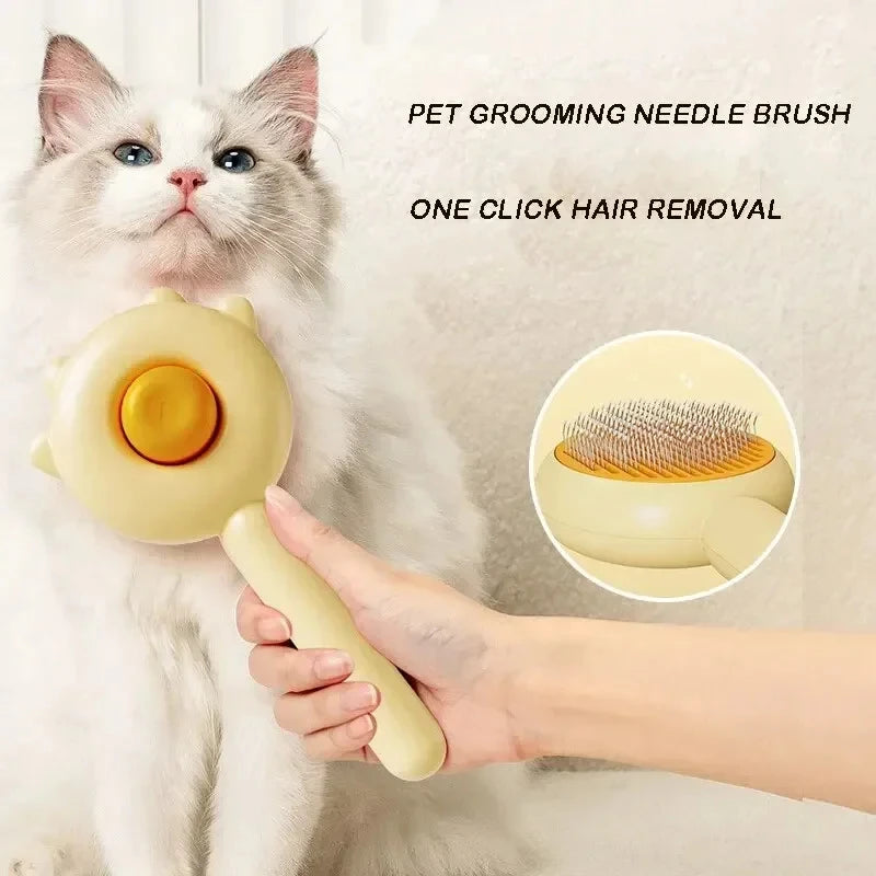 Pet Grooming Needle Comb for Cats/Dogs - Magic Massage Design, Basic Pet Cleaning Care General Supplies