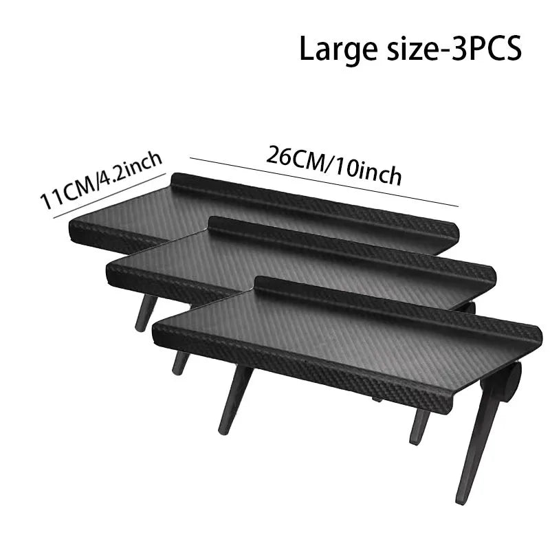 TV Screen Top Storage Shelf Adjustable Computer Monitor Desktop Screen Top Storage Rack Router Shelf Rack Home Organizer