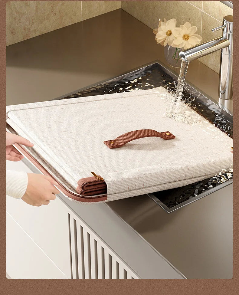 Large Household Storage Box Heavy-duty Hard Shell Cotton Linen Zipper Storage Organizer Box with Lid for Clothes Toys Blankets