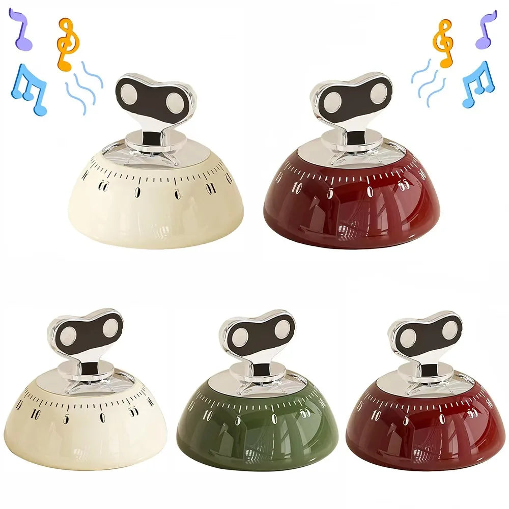 Magnetic Kitchen Timers for Cooking, 60 Minute Countdown with Loud Alarm, Multi-Purpose Cooking Timer for Baking Gym Workouts