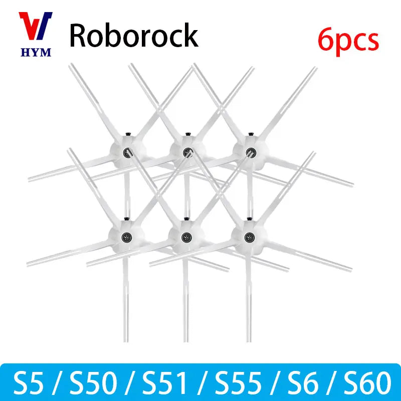 Roborock S5/S6 Accessories Kit – HEPA Filter, Mop & Side/Main Brushes