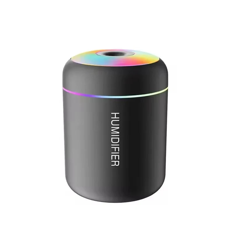 Mini Air Humidifier USB 180ML Aroma Diffuser Essential Oil Purifier Mist Maker Colorful Lights humidificador For Home Car Office