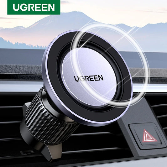 UGREEN StrongMag™ Magnetic Car Holder – Secure MagSafe Mount for iPhone & Androi