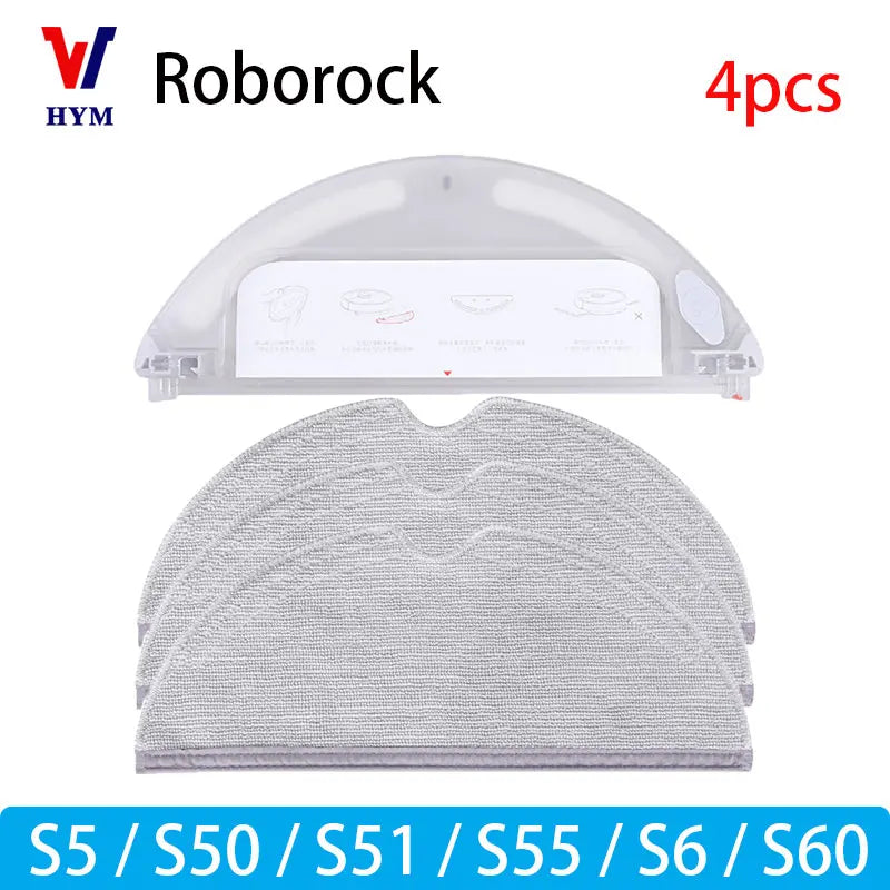 Roborock S5/S6 Accessories Kit – HEPA Filter, Mop & Side/Main Brushes
