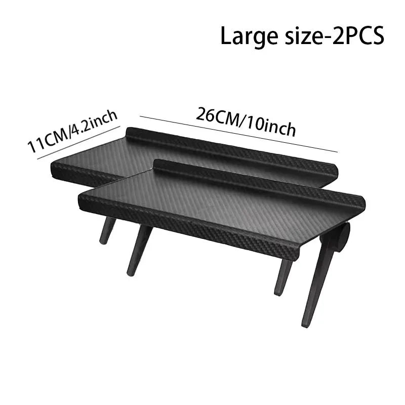 TV Screen Top Storage Shelf Adjustable Computer Monitor Desktop Screen Top Storage Rack Router Shelf Rack Home Organizer