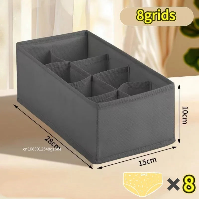 Cabinet Underwear Organizer Drawer Clothes Organizer Boxes Closet Organizer for Underwear Bra Sock Underpants Storage Organizers